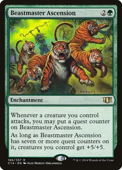 Beastmaster Ascension - 186 / English / Lightly Played MTG - Image 1