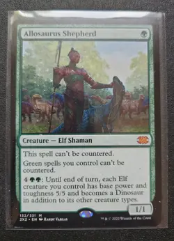 MTG Allosaurus Shepherd Jumpstart 028/078 Regular Mythic - Image 1