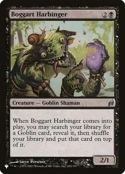Boggart Harbinger The List NM MTG - Image 1
