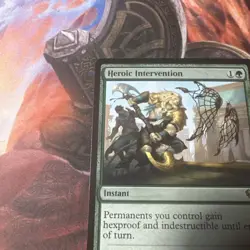 Heroic Intervention #295 (NM) Commander Masters CMM Magic MTG pack fresh - Image 2