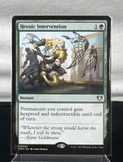 Magic The Gathering: Heroic Intervention #295 Commander Masters CMM - Image 1