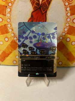 Thespian's Stage (0134) (Borderless) (Galaxy Foil) - Image 1
