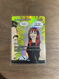 Unexpected Windfall - 0029 - M - Borderless - Foil - Spider-Man - MTG - NM/M - Image 1