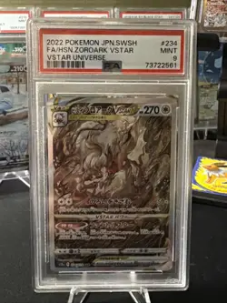 Hisuian Zoroark VSTAR 234/172 S12a: Vstar Universe Holo Pokemon Psa 9 - Image 1