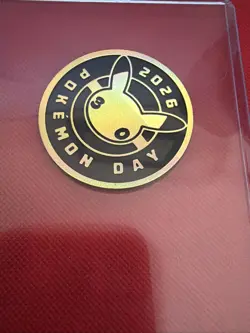 Pikachu PROMO STAMPED 30TH ANNIVERSARY 2026 POKEMON DAY + COIN Cosmos 051/162 - Image 5