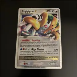 Pokemon Regigigas LV X Promo Holo DP30 Pokemon Promos Card English 2008 - Image 1
