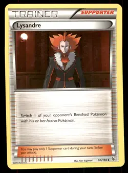 Pokemon TCG Lysandre Lysandre Uncommon Regular - Image 1