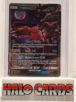 PACK FRESH Pokemon Yveltal GX 79/131 S&M Forbidden Light Holo Full Art Ultra H - Image 1