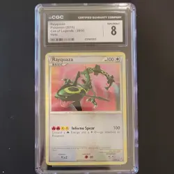 Rayquaza 20/95 Call of Legends Holo HP 2011 CGC 8 Pokemon TCG English low POP - Image 1