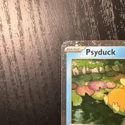 Pokemon TCG Psyduck Mega Evolutions Black Star Promo Card 007 NM/M - Image 2