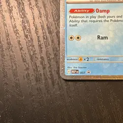 Pokemon TCG Psyduck Mega Evolutions Black Star Promo Card 007 NM/M - Image 5