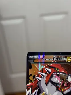 Team Magma's Groudon EX #15/34 Double Crisis Pokemon 2015 MP - Image 2