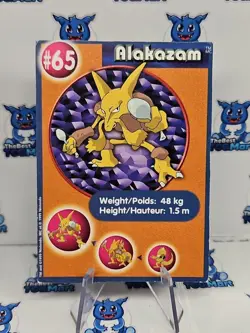Alakazam #65 Burger King Promo Pokemon LP - Image 1