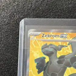 Pokemon Zekrom ex Sv: Black Bolt 158/086 Ultra Rare Holo Dragon HP 230 2025 EN - Image 3