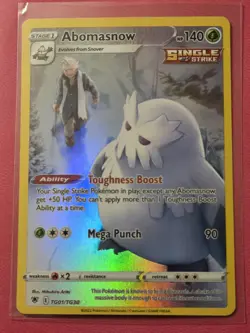 Pokemon TCG - Abomasnow TG01/TG30 - Astral Radiance Trainer Gallery - NM/Mint - Image 1