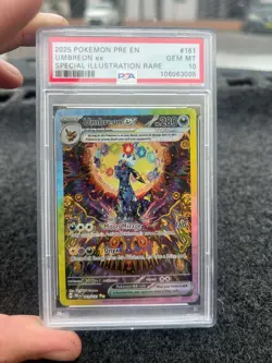 Pokemon TCG Scarlet & Violet Prismatic Evolutions Umbreon EX 161/131 (NM) - Image 1