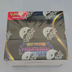 Pokemon Tcg Mega Evolution Phantasmal Flames Booster Box Sealed - Image 1