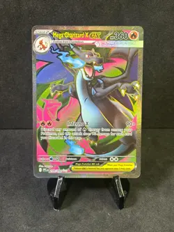 Mega Charizard x Ex 109/094 SR Full Art - Phantasmal Flames Pokemon TCG - Image 1