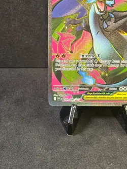 Mega Charizard x Ex 109/094 SR Full Art - Phantasmal Flames Pokemon TCG - Image 4