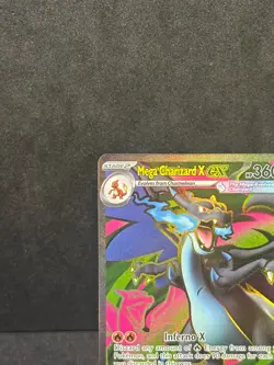Mega Charizard x Ex 109/094 SR Full Art - Phantasmal Flames Pokemon TCG - Image 5