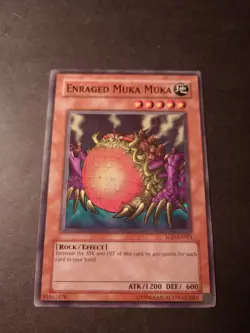 Yu-Gi-Oh! Enraged Muka Muka Common Card SOD-EN031 LP - Image 1
