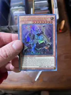 Yugioh! Aron, the Ogdoadic King ANGU-EN007 Ultra Rare 1st Edition - NM - Image 2