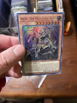 Yugioh! Aron, the Ogdoadic King ANGU-EN007 Ultra Rare 1st Edition - NM - Image 3