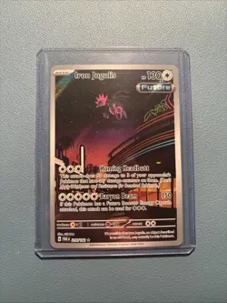 Pokemon TCG - Iron Jugulis - 216/182 - Paradox Rift Illustration Rare Card NM - Image 1
