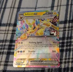 Pokemon Jolteon ex 030/131 Prize Pack Series Holo Double Rare Promo 260 HP Card - Image 1