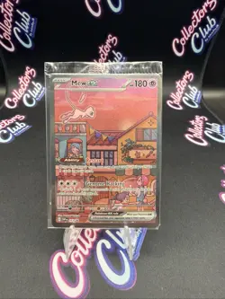 Mew ex 053 Sv: Scarlet & Violet Promo Cards Holo (SEALED) - Image 1
