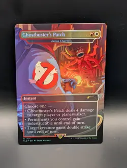 MTG - Ghostbuster's Patch (Boros Charm) - RAINBOW FOIL - Instant - SLD #1771 - Image 1