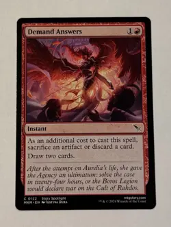 MTG Demand Answers - Murders at Karlov Manor LP - Image 1