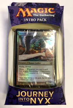 MTG Journey Into Nyx Mortals of Myth WG Intro Pack 2014 + 2 Boosters - Image 1
