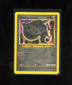 2002 Neo Destiny Shining Steelix 112/105 Holo Foil Pokemon Secret Rare - Image 1