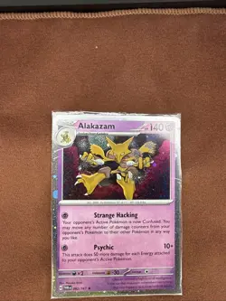 Alakazam 082/167 *SWIRL* Twilight Masquerade Sealed Cosmos Holo Promo Pokemon NM - Image 1
