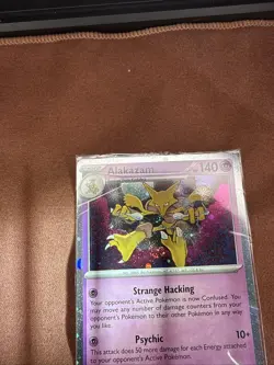 Alakazam 082/167 *SWIRL* Twilight Masquerade Sealed Cosmos Holo Promo Pokemon NM - Image 3