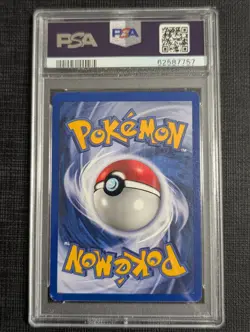 PSA 8 Mewtwo Holo Pokemon Set Base 10/102 English 1999 - Image 2