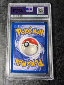 PSA 7 Bulbasaur Shadowless Pokemon Base Set 44/102 English 1999 - Image 2