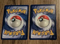 Krabby and Kingler 51/62 and 38/62 Fossil Unlimited Pokemon - MP Free Shipping - Image 2