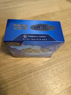 POKEMON TCG STELLAR CROWN POKEMON CENTER ETB ELITE TRAINER BOX NEW/SEALED - Image 2