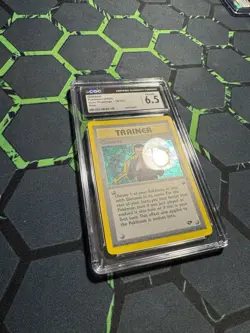 Graded Near Mint Pokemon TCG Giovanni Trainer Holo Rare 18/132 Gym Challenge - Image 2