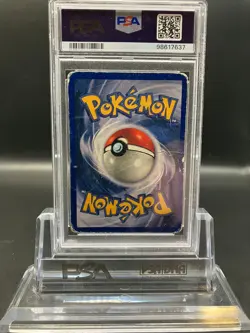 1999 POKEMON BASE SET 6/102 GYARADOS-HOLO PR PSA 1 - Image 2