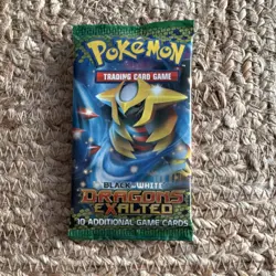 Pokemon Black & White Dragons Exalted Booster Pack Giratina w/ Case - Image 3
