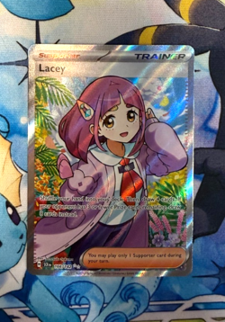 Lacey 166/142 Sv07: Pokemon TCG Stellar Crown Ultra Rare Full Art - Image 1