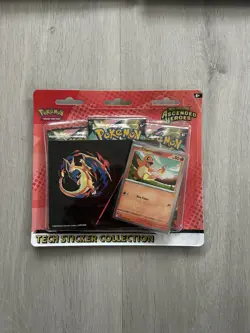 Pokemon TCG | Ascended Heroes | Tech Sticker Pack | Charmander, brand new sealed - Image 1