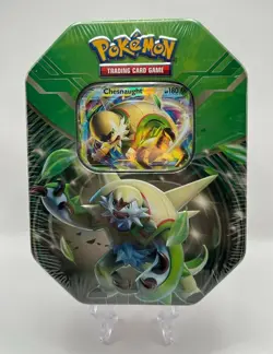(402848) Pokemon 2014 Chesnaught EX Kalos Power Collectors Tin - Factory Sealed - Image 1