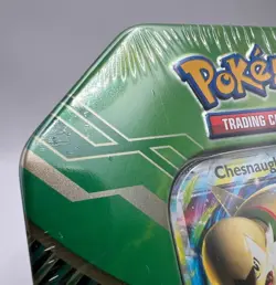 (402848) Pokemon 2014 Chesnaught EX Kalos Power Collectors Tin - Factory Sealed - Image 5