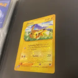 Pokemon Pikachu 124/165 Expedition Base Set Reverse Holo - Image 4