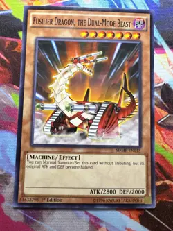Yugioh - Fusilier Dragon, the Dual-Mode Beast - SDMP-EN015 1st Edition NM - Image 4