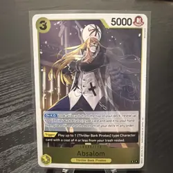 Absalom OP14-100 Rare One Piece The Azure Sea's Seven - Image 1